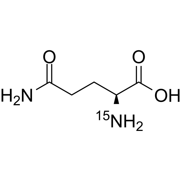L-Glutamine-
       
        15
       
       N