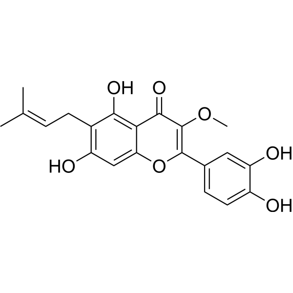 6-Prenylquercetin-3-Me ether