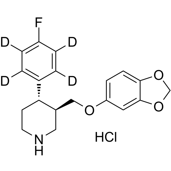 (3R,4S)-Paroxetine-d
       
        4
       
       hydrochloride