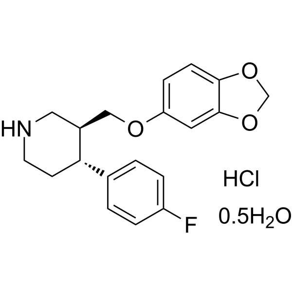 Paroxetine hydrochloride hemihydrate