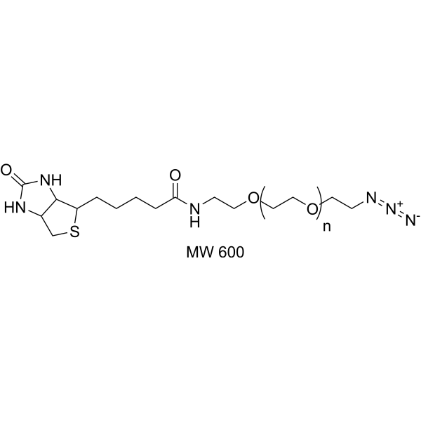 Biotin-PEG-azide (MW 600)