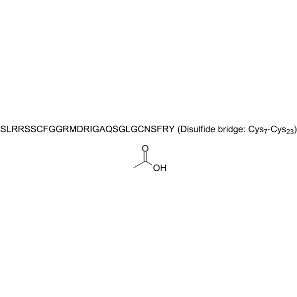 Carperitide acetate